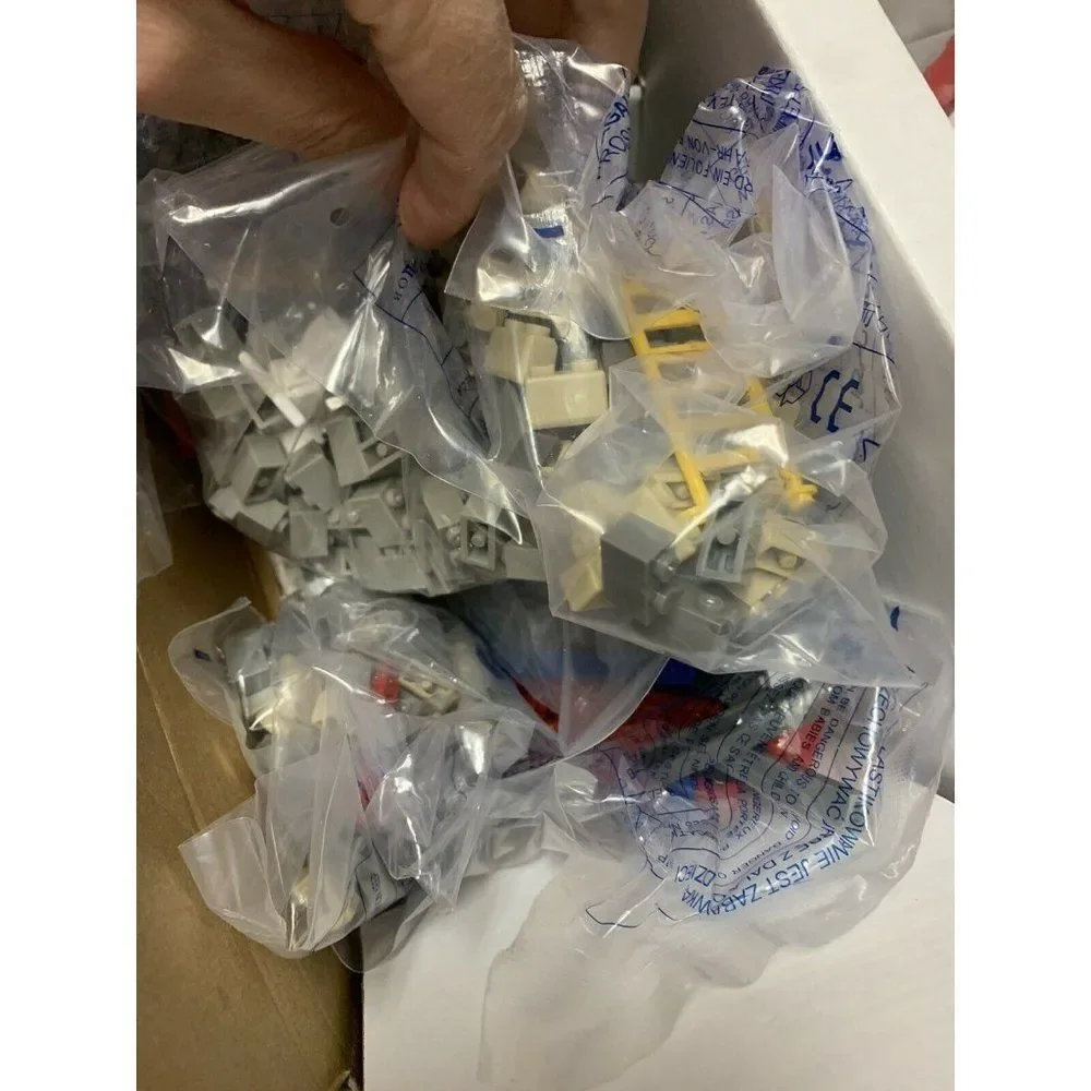 Best-Lock Construction Toys 1500 PCs ? Open Box Incomplete ?? Fire Police